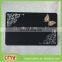 Over 15 years make metal card factory supplier black business card / laser cut good quilty metal business card