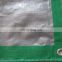 high density blue/green pe tarpaulin sheet cover for tent canopy and shelter woven fabric