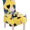 Home wedding fashion chair cover hot spandex Stretch Removable Washable Dining Room Stool Chair Cover