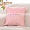 Super Soft Solid Bubble Velvet Throw Pillow Case Covers