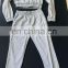 2 Two Piece Set Women High Elastic Fitness Tracksuit Long Sleeves Crop Top Woman Skinny Slim Leggings Sports Wear Suit