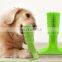 2020 high quality hot dog puppet dog toothbrush pet bite resistant oral cleaning brushing toy