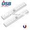10 LED wireless Under Cabinet wardrobe Light USB rechargeable Pir motion sensor led lights