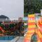 Indoor Outdoor Boomerango Fiberglass Water Slide For Aqua Park , Holiday, Hotel