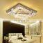 ceiling lights modern lustres rectangle Crystal Ceiling Light from Zhongshan