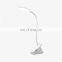 3 brightness lighting modes clamp table lamp flexible USB clip light table lamp with usb charging