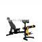 High quality with low price weight training home gym fitness equipment multi functional adjustable bench
