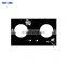 Good Quality kitchen High Sterngth 2 Burners Gas Stove Glass