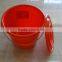 30L good quality plastic bucket with lid, plastic barrel and pail
