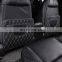 PU leather Car Backseat Organizer Multifunctional Felt Car Storage Bag 7 Pocket for Pen, Notepad, Bottle, Tissue Box,Toys, Pad