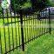 6*8 FT  Decorative 3 Rails Tubular Garden Metal Fence For Villa