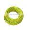 Electrical Cable Underground PVC Black Jacket Yellow Green Orange Cross Copper Material