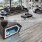 2021 New arrival LED light living room sofa Modern design set furniture sectional Sofa