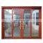 Triple Glass Aluminum Lift Graphic Design SLIDING DOORS Commercial Modern Aluminum Alloy Double Tempered Glass Chinese Top Brand