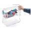 Acrylic Raffle Ticket Drum with Lock Suggestion Box Ballot Box Donation Box with Lock