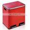 Colorful 2 or 3 compartments Powder Coating PP inner Metal Kitchen Compost Bin