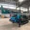 OrangeMech 200 meters hydraulic crawler mounted borehole drill rig for water well use