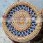 Handbag Woven Handmade Round mini Rattan Straw Bag