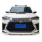 Modification Car Parts for Toyota 4Runner 2010-2020 conversion to Lexus style body kit with headlight taillight bumpers