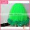 Refreshing green girl's dress decorated with flower