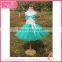 Fluffy viridity cotton yarn tutu dress fluffy voile girl's dress children frocks designs