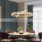 Vintage Crystal LED Hanging Lamp Modern Luxury Indoor Pendant Lighting Crystal Bedroom Decorative Chandelier