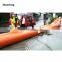 Customized Size Inflatable Water Flood Barrier Absorbent Booms Inflatable Oil Barrier Oil Containment Boom