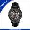 OEM&ODM Mechanical Watch with Stainless Steel Band or Genuine Leather Strap