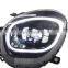 upgrade to full led headlamp headlight plug and play for BMW Mini R60 head lamp head light 2011-2016