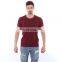 High quality printing 95 cotton 5 spandex compression t shirts cotton elastane stretch breathable gym