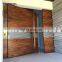 Residential Custom Mahogany Modern Double Leaf Entry Pivot Door Oversize Doors