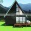 36sqm Gable Roof House Decent One Room Tiny Resort House Cabins and Motels with Moon Roof
