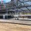 Galvanized Steel H Beam Outdoor  Calf Bigs Shed Steel Structure Frame