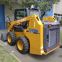 Xc7-Sr07 skid steer loader manufacture from China 1 Ton Chinese Multifunction Skid Steer Loader