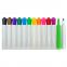 Customized 6 8 12 24 pcs cute bible pastel aesthetic highlighter pen set non-toxic no bleed square marker for bible