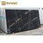 New Modern Design Calacatta Black Engineered Stone Artificial Quartz Slab Low Silicon Polish Surface Kitchen Countertop