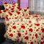 Wedding Microfiber Fabric Bed Sheet Set