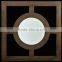 Round Framed Shape and Decorative Usage Wall mirror