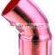 JKL9008 copper fitting, elbow, 45 degree, UPC,NSF, WRAS, SABS