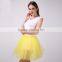 Factory in stock cheap adult tutu fluffy tutu skirt adult ballet tutu yellow ballet tutu