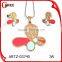 women jewelry stainless steel jewelry colorful butterfly jewelry set