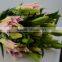 Excellent quality sorbonne lilies flowers with leaves