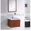 Chinese classic antique home bathroom basin and mirror modular cabinet