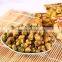crispy coated green peas snacks