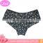 Simple elegant muti-pattern black women bra panty/boyshorts/underpants