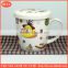 coffee cup lid wholesale decal design ceramic coffee cups with lid