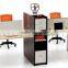 With Side Cabinet High Class European Style Workstation Office Partition(SZ-WS170)