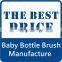 Colorful design baby bottle brush tangle free hair brush hair brush