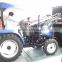 35hp,40hp 4wd turf tractor with mower,4cylinders,8F+2R shift,with Cabin,heater,fan,fork,blade