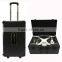 Black aluminum trolley case for DJI Phantom 4